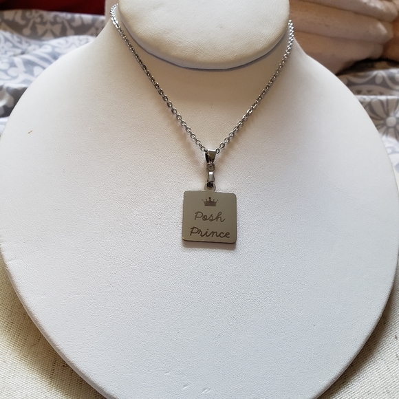 "Posh Prince" Pendant Necklace - Picture 3 of 7